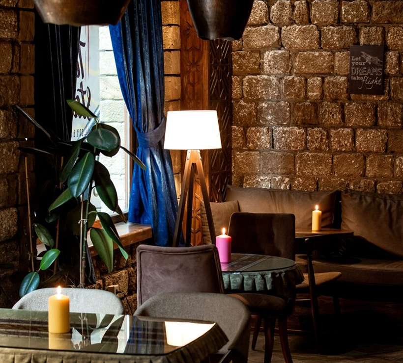 Exposed Brick Houses Design in Ahmedabad